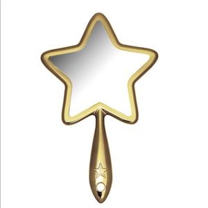 Jeffree Star Gold Chrome Hand Mirror